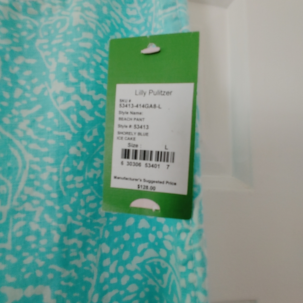 Lilly Pulitzer Linen Beach pants